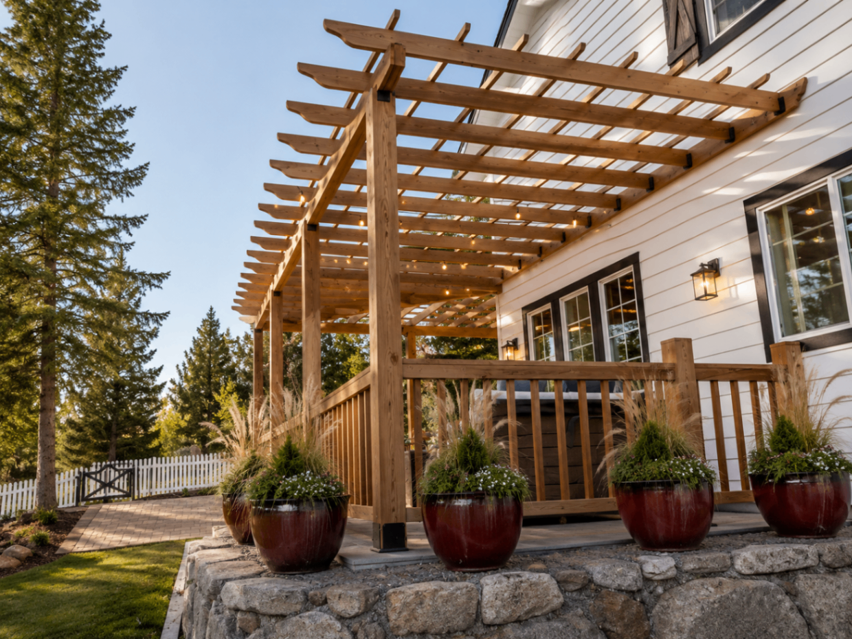 Outdoor Deck Build